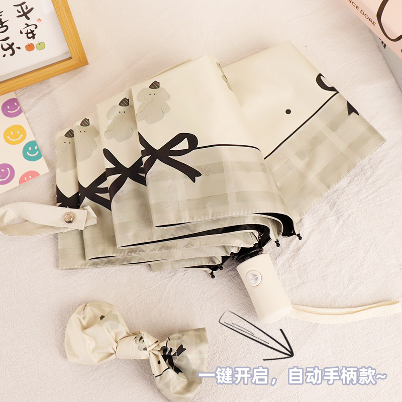 傘 折りたたみ傘 高級日傘 ビニール日焼け止め UV 日傘 プリント 70% off 日傘 女性用|undefined
