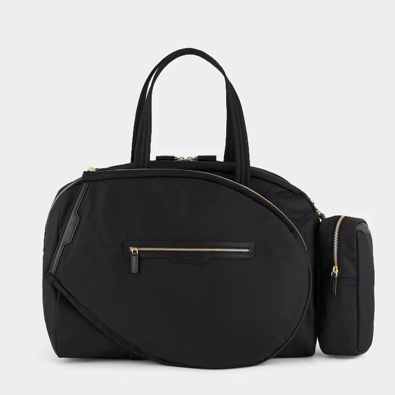 Bolsa de tenis de doble hombro al aire libre bolsa de raqueta deportiva de hombro de tramo inclinado mochila ligera bolsa de bádminton image 12