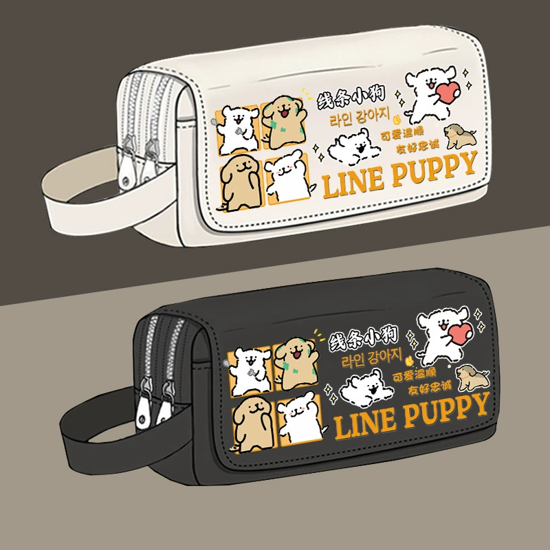 Cartoon high quality capacious pencil case for boys and girls for elementary school students, for secondary school