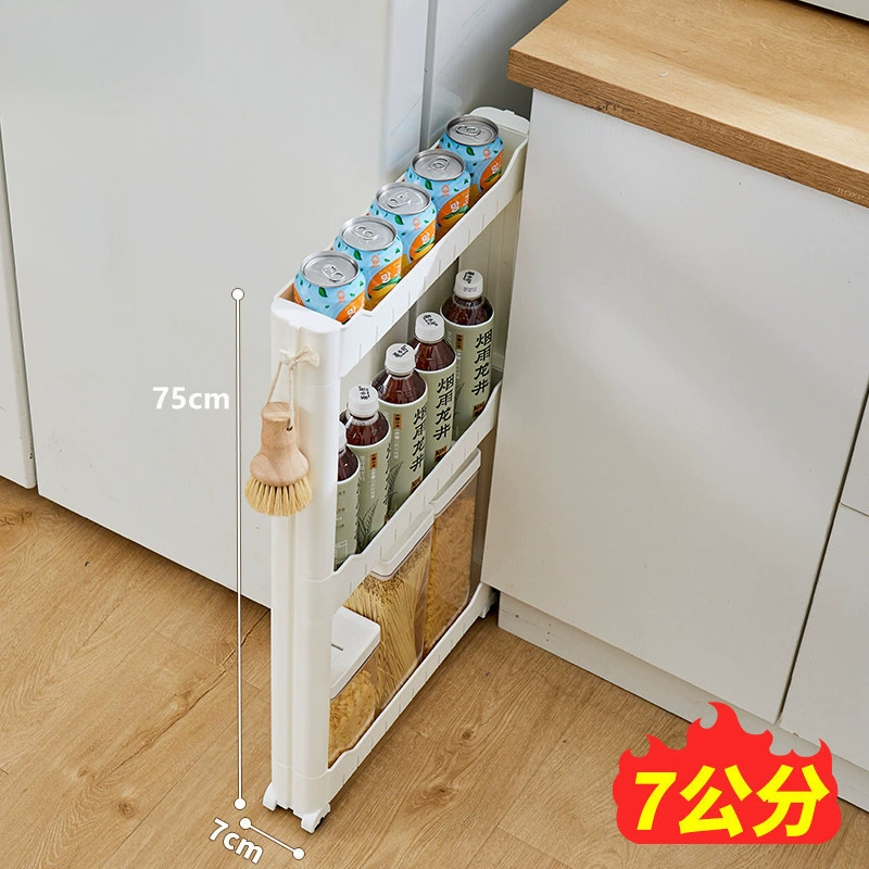 *см чрезвычайно узкий зажим, узкий зазор, ультраузкая полка для хранения, кухонный холодильник, боковой шкаф, ванная комната, туалет, шкаф для хранения