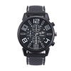 Sports silica gel street quartz watches for leisure, men's watch, factory direct supply