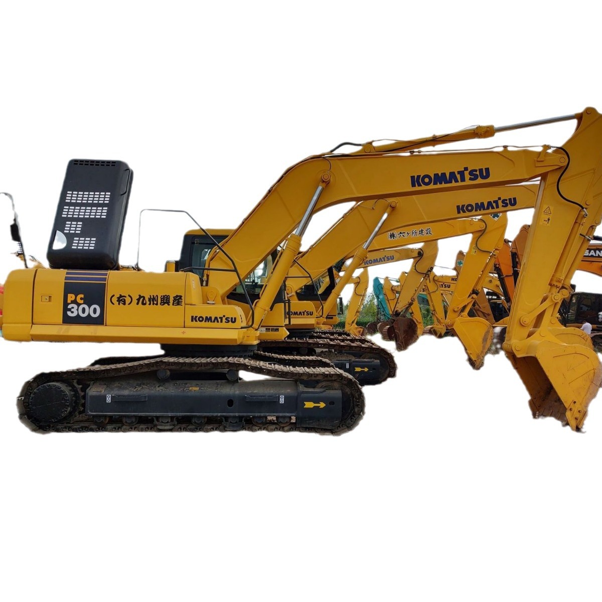 2023 Inventario Komatsu 350 Volvo 360 PC400 Excavadora de gran tamaño