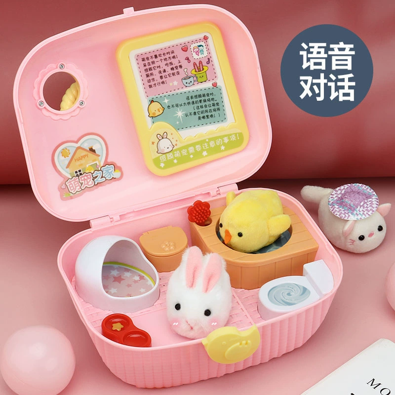 Игрушка для резки, семейная кролик, домашнее животное, 3-6 лет