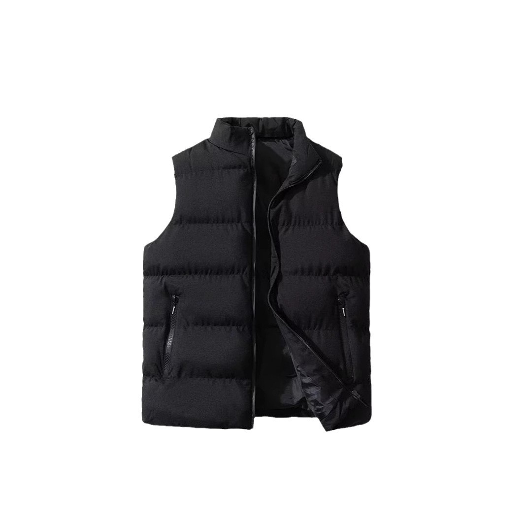 2024 primavera y otoño chaleco de algodón hombre y mujer chaleco de algodón chaleco abrigo abrigo de algodón tendencia casual moda universal