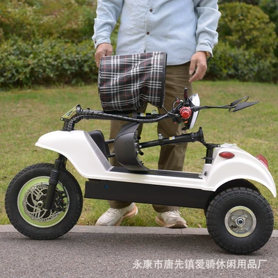 Foldable Elderly Mobility Scooter Qatlanan elektrik velosipedlər