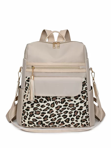 Anti-theft Backpack Women's New All-match Fashionable Oxford Cloth Shoulder Backpack Women's Large Capacity Lightweight Backpack for Women