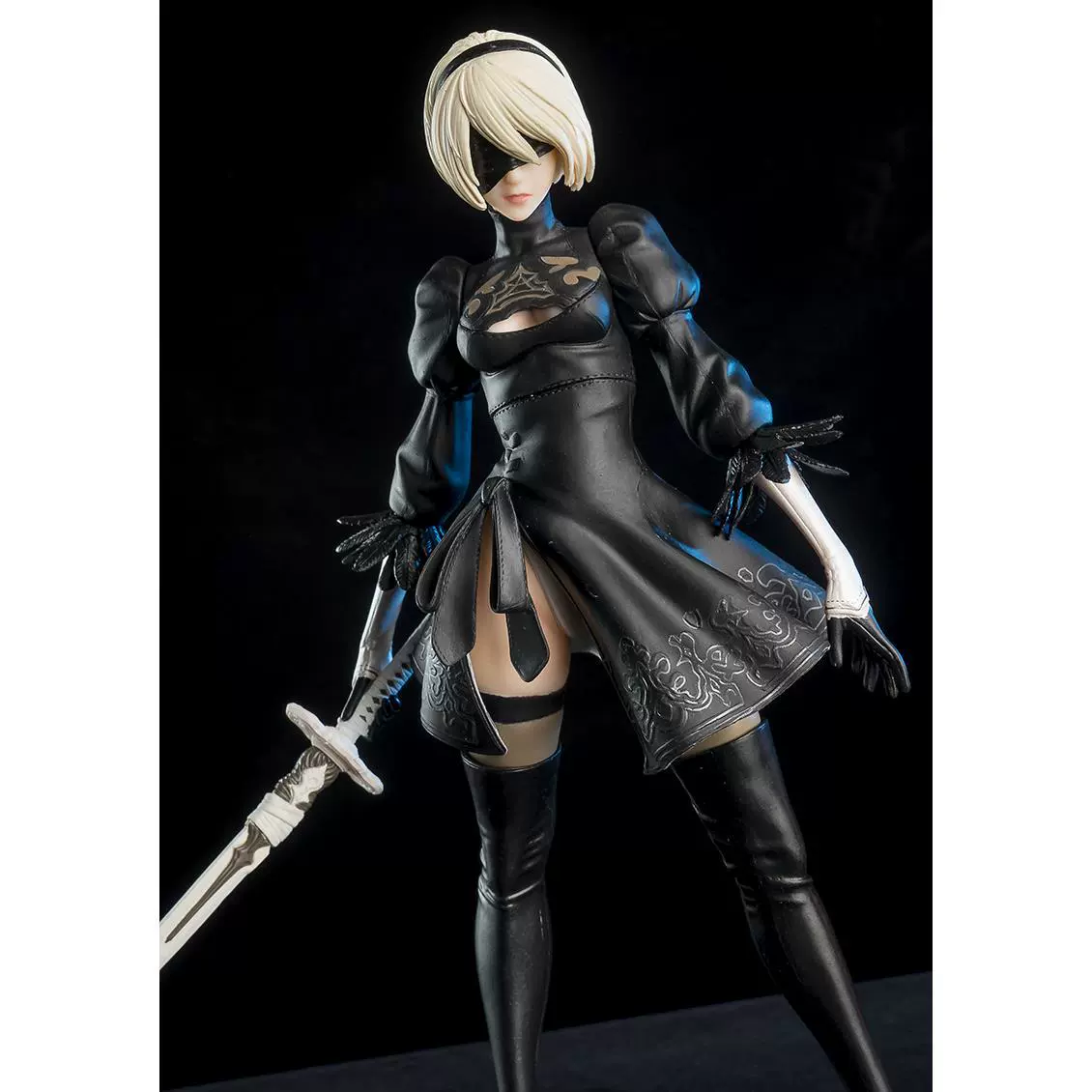 Фигурка NieR Automata 2B, высокое качество, 28 см, детальная проработка