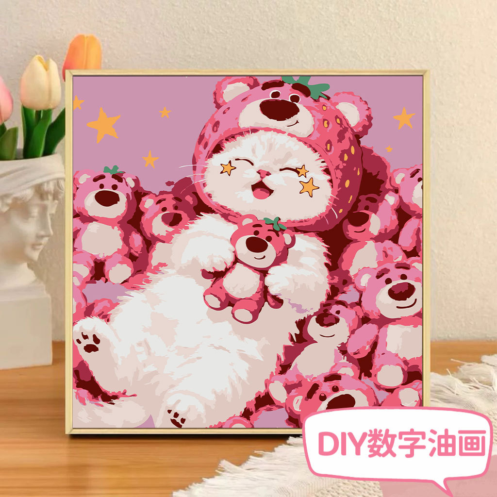 LA624 / 20*20cm背板+颜料+画笔