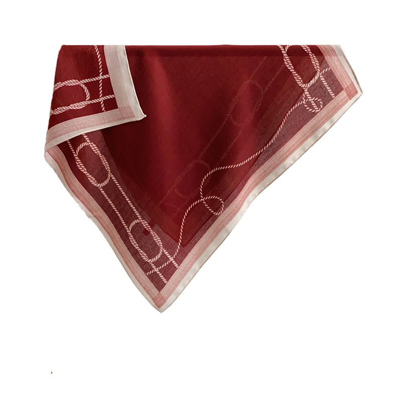 Pañuelos profesionales de alto nivel retro 68 toallas cuadradas damas de alto valor facial de moda moda temperamento toallas cuadradas