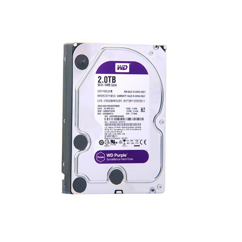 适用WD西部数据 蓝盘500G/1T/2T/4T/6T/台式机机械硬盘3.5英寸硬