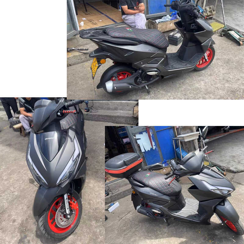 Suitable for Honda SDH125T-40 crack blade NS125RX aluminum alloy rear shelf tail box back box bracket modification