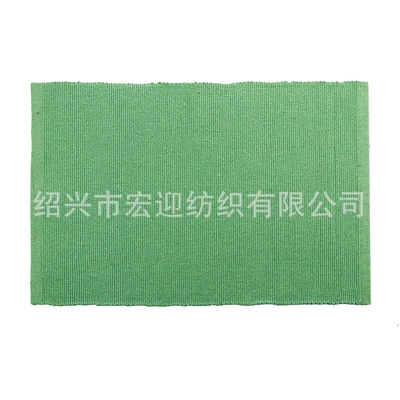 Cotton-woven solid color tassel floor mat, carpet, foot mat, entryway mat, living room coffee table mat, pet crawling mat, bedside mat (Avtomobil döşəmə paspasları) - green-car-side-60x90cm