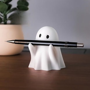 Cross-Border Cute Ghost Pen Holder Home Study Office Desktop Multi-Functional Funny Pen Holder Decoration Ornaments
