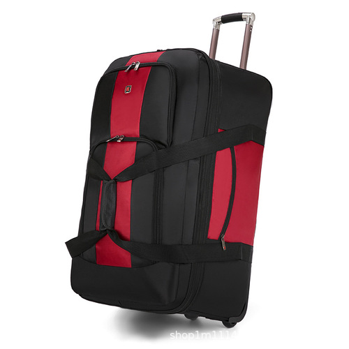 Large Capacity Wheeled Travel Suitcase, Extra Large Rolling Luggage, Airline Carry-On Bag, Foldable Work Bag
