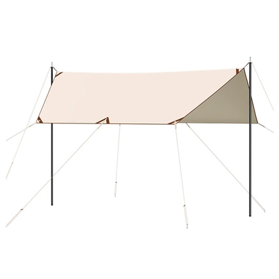 Avtomobil yan çətirləri — Butterfly Rain Awning Picnic Silver-Coated