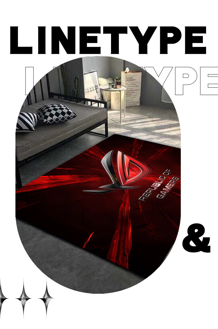 游戏地毯,客厅地毯,卧室地毯,地毯地垫,跨境地毯