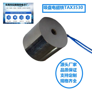 三辊闸吸盘电磁铁TAX3530L-24A90通道闸圆管电磁铁框架电磁铁