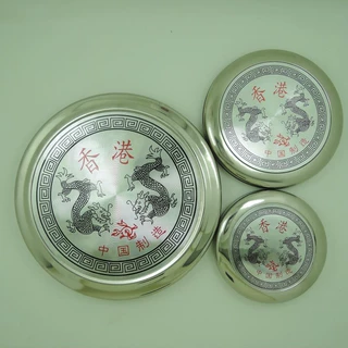 厂家直供复古风纯铜罗盘风水罗盘指南针太极八卦镜风水道具罗经仪
