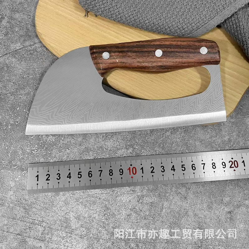 女士家用菜刀免磨省力刀不锈钢锋利切肉切片刀轻巧不锈钢切菜刀具|undefined
