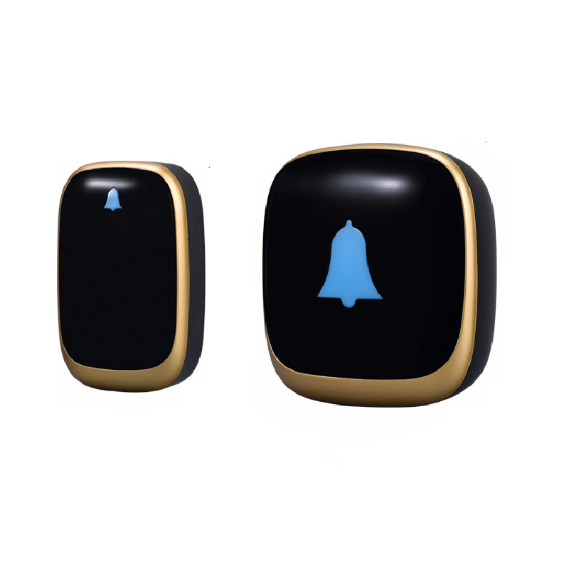 闪光门铃 提示器自发电门铃  家用远距离电子无线门铃 呼叫器