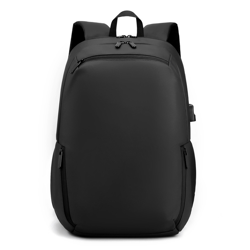 Nuevo bolso de computadora de hombro transfronterizo, película de cuero, bolso de negocios resistente al agua, mochila para estudiantes universitarios, mochila de viaje y ocio para hombres