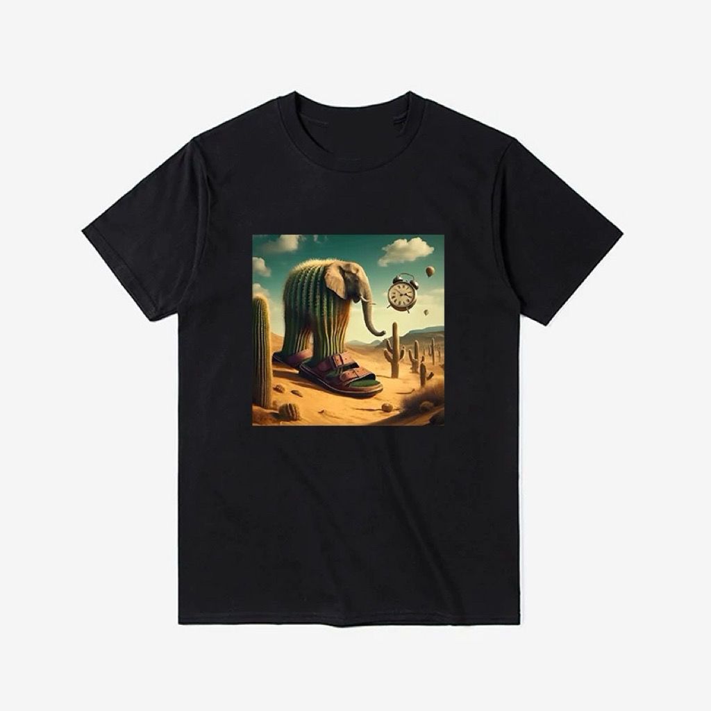 Black Elephant Slippers