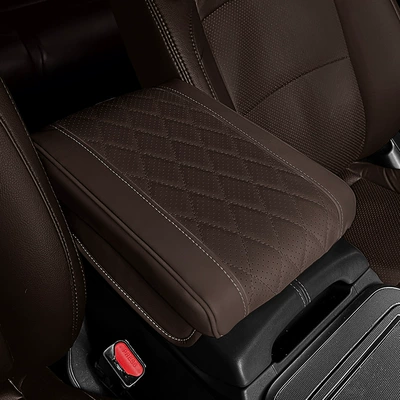 Box Hei Mat Memory Foam – Armrest box pad - memory-foam-booster-pad-coffee-color
