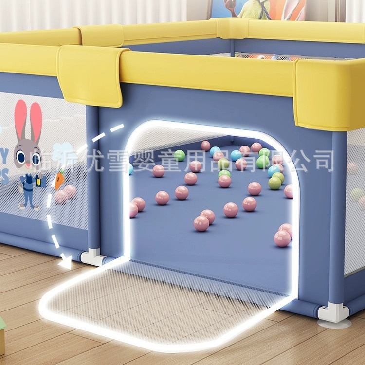 Jogos genuinos de Disney cercas de protección cercas de piso interior cercas para bebés domésticos cercas para bebés