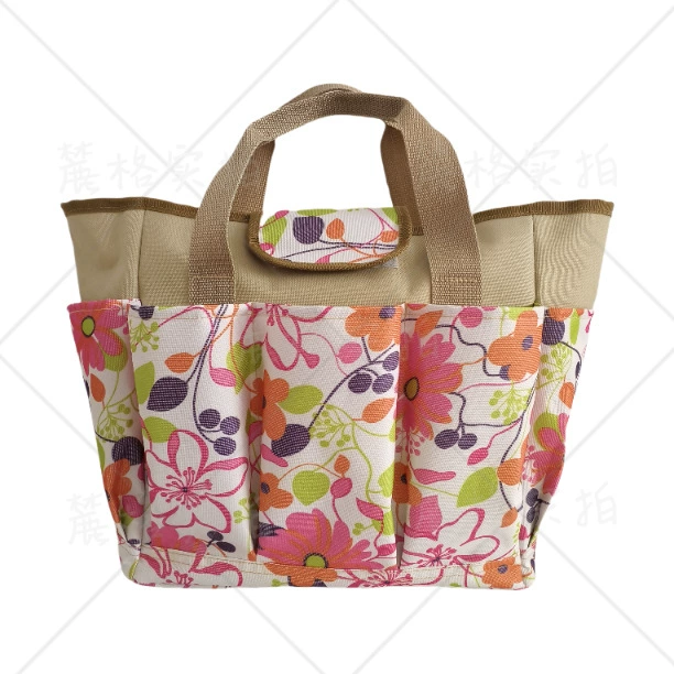 Набор для садоводства с большим количеством карманов, вместительный, многофункциональный, многофункциональный, для хранения инструментов и хозяйственных принадлежностей
