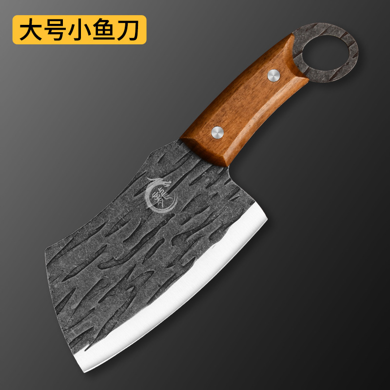 Correr <unk> 10 yuan forjado Yangjiang cuchillo de cocina cuchillo de corte de hueso de cocina cuchillo de corte de pescado cuchillo de corte afilado