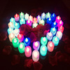 Electronic candle, layout, props indoor heart shaped