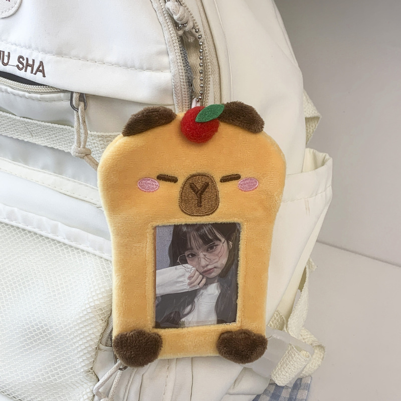 かわいい漫画ぬいぐるみカードホルダーアイドルカード保護カバー学生 ID 収納カードバッグイベントギフト卸売|undefined