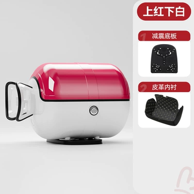 Motorcycle Trunk, Scratch-Resistant and – Motorcycle trunk - rose-red-color-matching-factory-straight-hair-refundable-if-you-buy-more