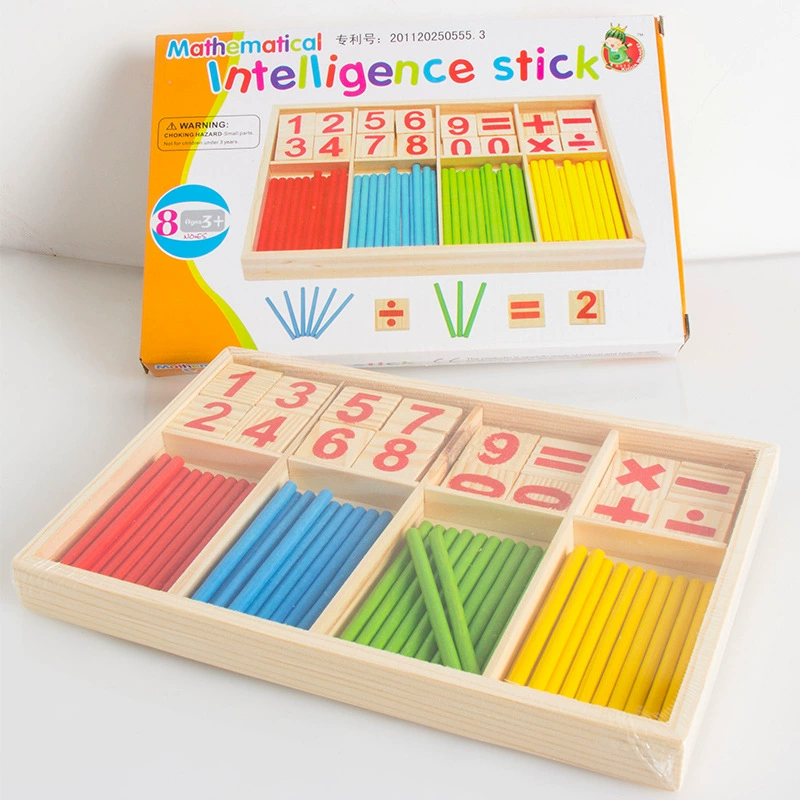 Teaching aids for kindergarten for teaching maths, counting sticks for elementary school students, addition and subtraction