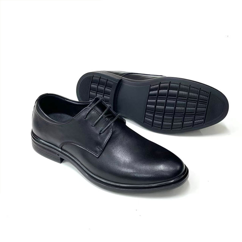 ShoeVault First Layer Business Unità di lavoro amministrativa completa Abbinamento primavera e autunno Pelle bovina Formale Uomo_voghion.com