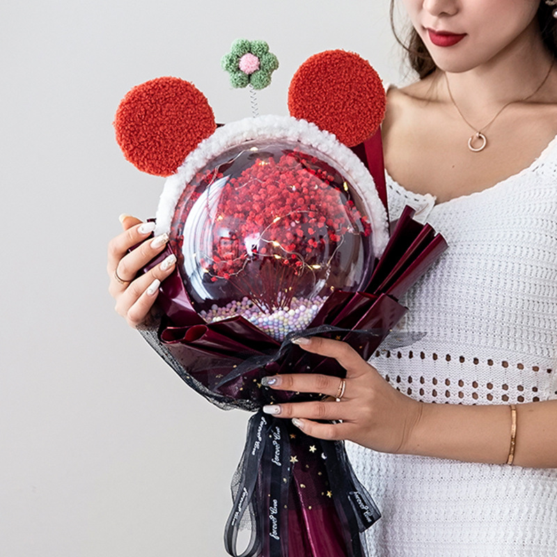 Sanba diosa Festival regalo estrella cielo bola estrellado cielo eterno ramo seco para hombre novia esposa regalo de cumpleaños