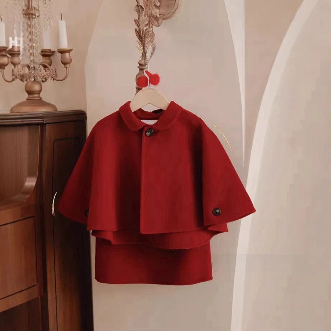 Ropa de niños Qianqi nuevo estilo de niñas arco de arco de arco vestido de vestido infantil vestido de cumpleaños