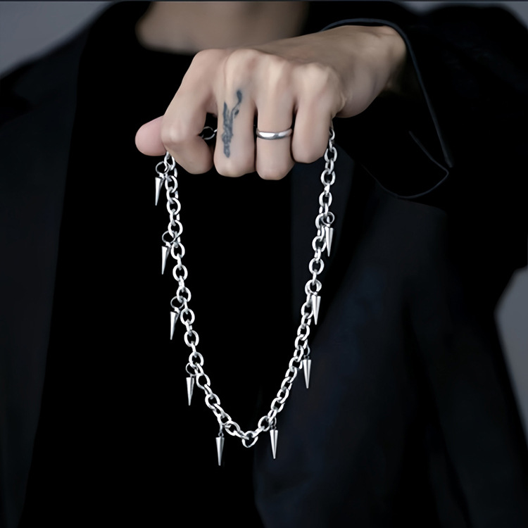 【尖锥潮人】项链_05