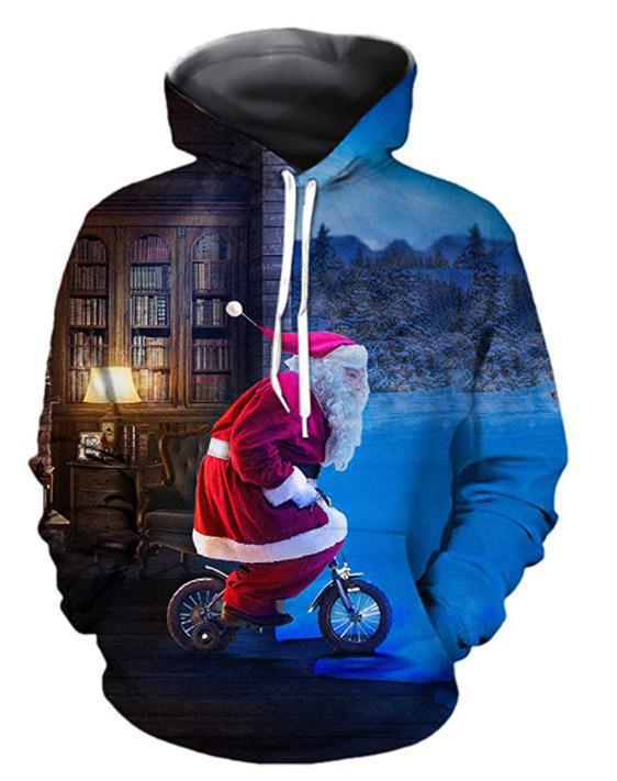 Herren Hoodie Mit 3d Digitaldruck Pullover Langarm Sweatshirt_voghion.com