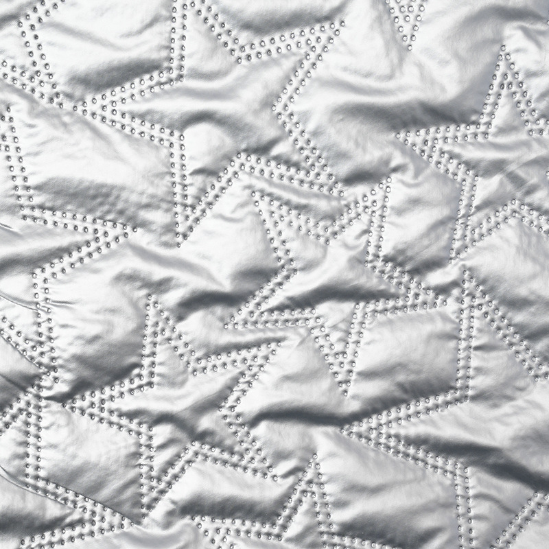 Nueva tecnología ultrasónica compuesto de algodón de poliestireno de algodón para ropa para revestimiento tela relieve pu impermeable bolsa zapatos material de poliestireno de poliestireno X20