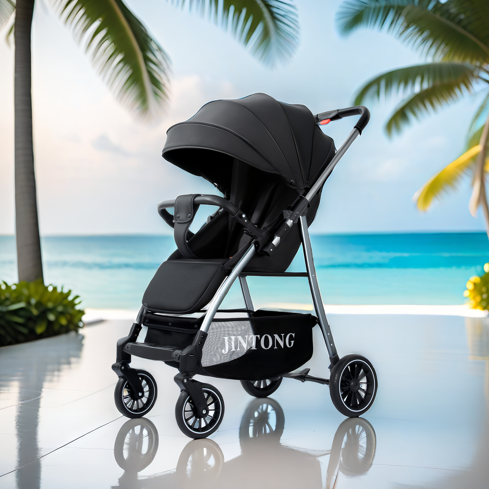 Upgraded Version-Elegant Black (Increase Wheel)