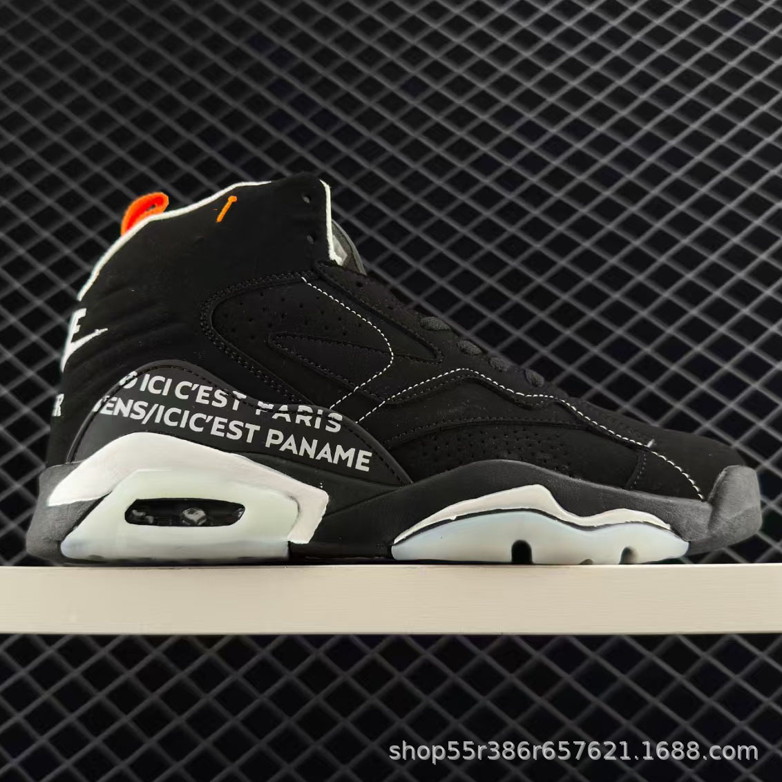 Comercio exterior puro original MJ tres zapatos de baloncesto antideslizantes resistentes al desgaste de combate real ligero amortiguador de moda para hombres y mujeres zapatos deportivos de aire