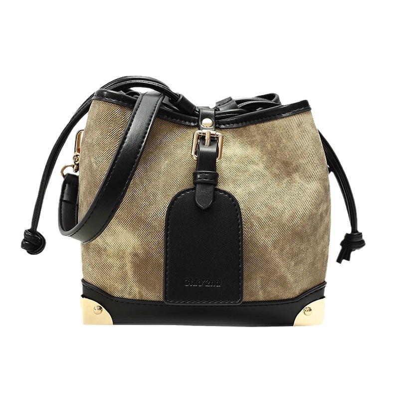 Nanfeng Chio2nd Ölgemälde Pavilion Bucket Bag Damen 2024 Neuer Stil High-End Western Style Single Shoulder Crossbody Bag_voghion.com