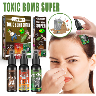 Jue-Fish Smelly Fart Spray Toy Smelly Smelly Smelly Entertainment Smelly Smelly Bomb Smelly
