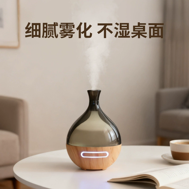 Transparent humidifier, ultrasonic aroma diffuser, oil