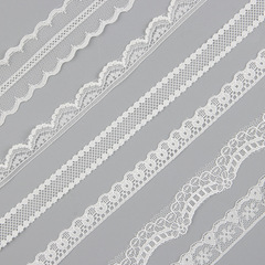 Clavicle chain necklace lace nylon lace non-elastic lace small lace accessories DIY Lolita lace