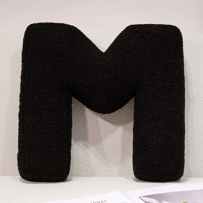 Cojín de Peluche con Forma de Letra de Felpa Decorativo para Fotografía image 19