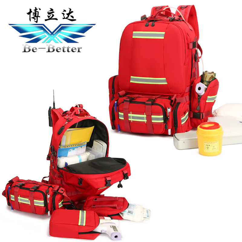 防水大容量防疫背囊卫生背包可拆卸活动包
