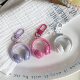 Ins Simple Sweet Cool Three-dimensional Headset Keychain Pendant Creative Cool Style Bag Headset Hanging Jewelry Girlfriend Gift