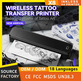 X8  A4 thermal printer for mobile phones and computers